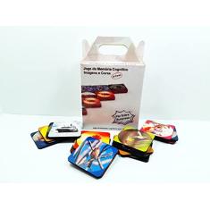 Jogo da Memória Imagens e cores Cognitivo para Idosos 15 pares + Par Extra