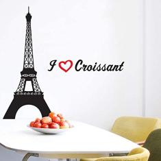 Adesivo de Cozinha Paris Croissant