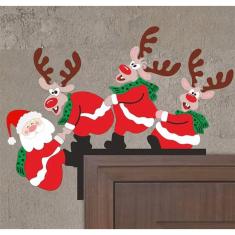 Enfeite para alto de Porta/Interruptor motivo natalino decoração de Natal