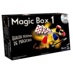 Kit de mágicas 6 acessórios á partir de 6 anos Magic box  1