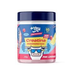 +Mu Creatina Monohidratada 100% pura Sabor Pink Lemonade - 210g
