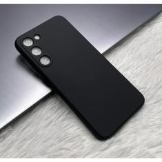 Capa Aveludada para Samsung S24 Ultra - Preto - Dsitrbuidora Brita