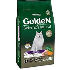PremieR Pet Golden Seleção Natural Ração Seca para Cães Adultos Porte Pequeno Sabor Abóbora 10,1kg
