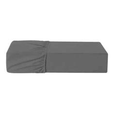 Lençol Casal Malha Avulso 100% Algodão Antialérgico Preto