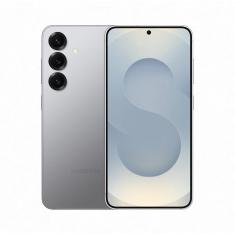 Smartphone Samsung Galaxy S25 5G Prata 256GB, Tela de 6.2", 12GB RAM, AI Inteligência Artificial, IP68, Processador Snapdragon 8 Elite e Câmera Tripla