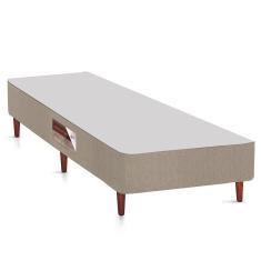 Base Box para Colchão Solteiro Castor Revolution 27x88x188 cm – Bege/Marrom