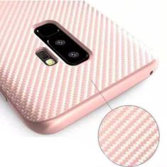 Película Traseira Fibra De Carbono Ultra-Fina Para Samsung Galaxy S9 -