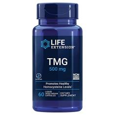 TMG Trimethylglycine 500mg (30 LVCAPS) Life Extension