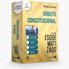 Livro Direito Constitucional Esquematizado 27ª Edição 2023 Pedro Lenza