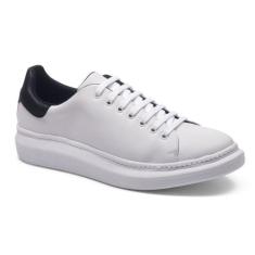 Tênis Sapatênis Casual Masculino Básico Sola Alta - Mr try shoes, 39, 