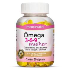 Ômega 3-6-9 Mulher Maxinutri 60 Cápsulas