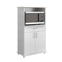 Balcão Para Cozinha Branco Nt3070 Notável Móveis Branco