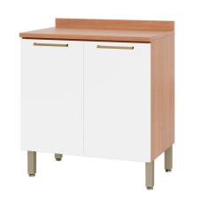 Balcão 80cm Sálvia 2 Portas com Tampo 908101 Telasul