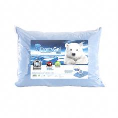 Travesseiro Fibrasca Frostygel Fibra 50x70 - Azul