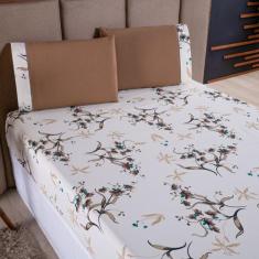 Jogo de Cama Lençol Refúgio Casal King Percal Luxo 3 Peças - Sucadu En