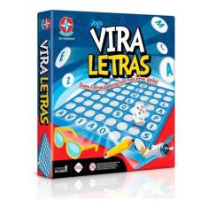 Jogo De Tabuleiro P/ Crianças Vira Letras - Estrela