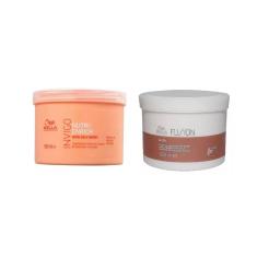 Kit Wella Mascára Fusion 500g +  Mascára Nutri-enrich 500g