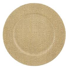 SOUSPLAT PLÁSTICO MESCLA BEGE 33cm