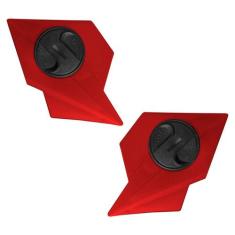 Kit Reparo Capacete Evolution G8 Orelhas Laterais + Botões Laterais Pr