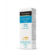 Neutrogena Sun Fresh Protetor Solar Facial Fps70 40G