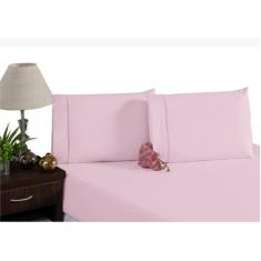 Jogo de Lençol Viúva Solteirão 2 Peças 180 Fios Com Elástico para Cama