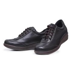 Tênis Feminino Ortopédico Conforto Com Cadarço Pizaflex-Feminino