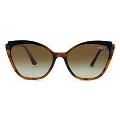 Óculos Solar Vogue Vo5266s W65613 57 Marrom Havana Brilho -