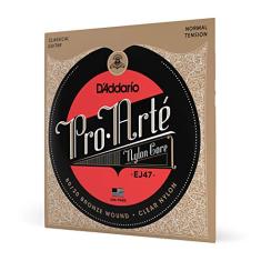 Encordoamento Para Violão Nailon Dourado/Transparente D'Addario Pro-Arté Nylon Core EJ47