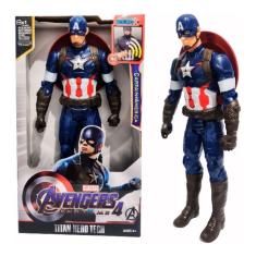 Boneco Vingador Avengers Capitão América 30 Cm C/ Som E Lu