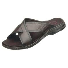 Chinelo Masculino Conforto  Couro Pegada 530642