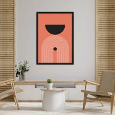 Quadro Com Moldura Geometric Elements
