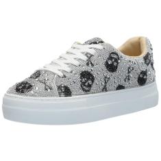 Betsey Johnson Tênis feminino Sidny, caveiras, 38