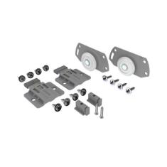 Kit Roldana Rodinha Porta De Correr Moveis Armário Roupeiro guarda rou