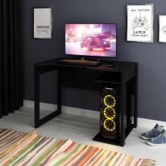 Mesa Gamer 105cm ME4161 Tecnomobili, Preto