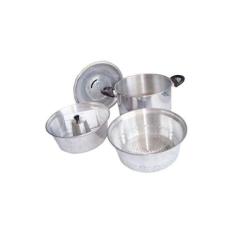 Conjunto 6 em 1 para Cozimento a Vapor Continental (3 Peças)