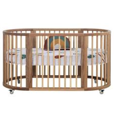 Berço Evolutivo em Madeira Maciça Crescer Incolor - Miio Móveis