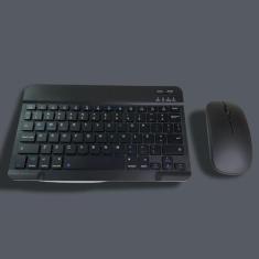 Teclado Com Mouse Bluetooth Sem Fio Colorido Wireless Portátil - PRIME