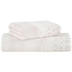 Kit Toalha De Banho + Rosto Crystal Buddemeyer