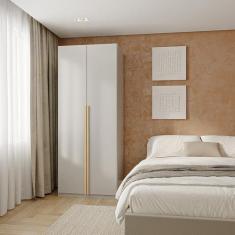 Guarda-roupa Modular 80cm com Portas e Gaveteiro Jade CabeCasa Madeira