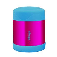 Pote Térmico Inox Azul/Rosa, Clingo, Azul/Rosa