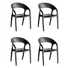 Conjunto 4 Cadeiras Glass Plus - Kappesberg