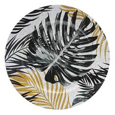 Sousplat de Plástico Folhas 33cm - Wolff