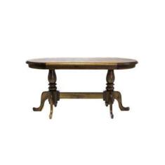 Mesa Oval 1,80 x 90 - Móveis de Gramado