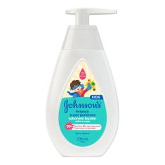 Sabonete Líquido Johnson`s Kids Limpeza Super Poderosa 200ml