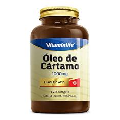 VitaminLife Ca Linoleic Acid Óleo De Cártamo E Ácido Linoleico - 120 Cápsulas -