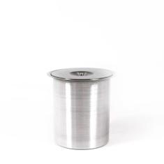 Lixeira Pia Cozinha Embutir Granito Inox Alumínio Luxo 5 Lts