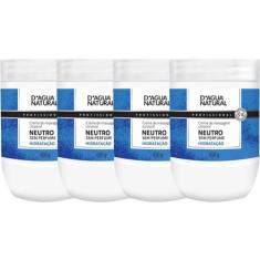 Kit 4un creme massagem neutro sem perfume 650g dagua natural - D'Água 