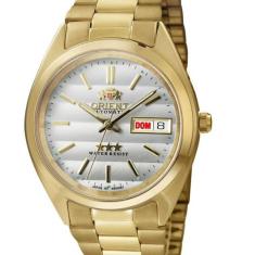 Relógio Orient Masculino Automatico Dourado 469Wc2f B1kx