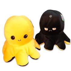 Polvo Do Humor Pelucia Reversivel Bipolar Grande Tiktok