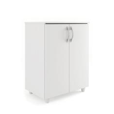 Armário Balcão De Cozinha Multiuso 2 Portas Denver Branco Branco